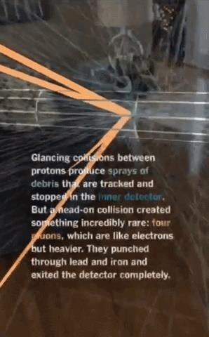 New York Times App Lets You See a Higgs Particle Reaction from the Large Hadron Collider in Augmented Reality