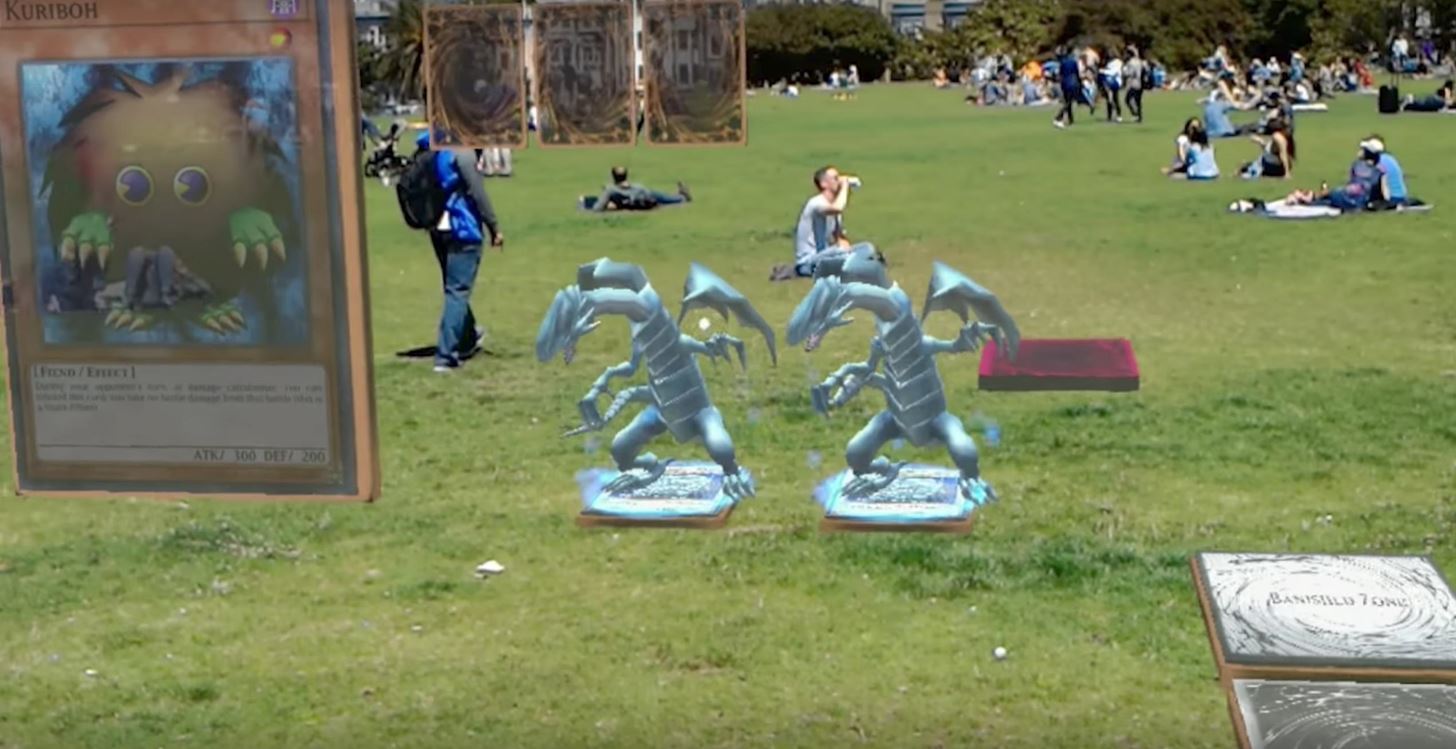 New Yu-Gi-Oh! AR Game Lets You Fight Monsters & Duel with Friends