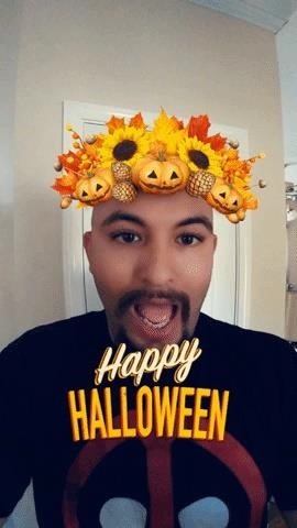 Facebook, Instagram & Snapchat Pass Out Halloween-Themed AR Filters Like Soooo Much Candy