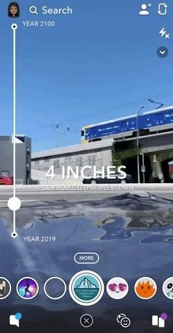 Snapchat Celebrates Earth Day with Sobering Augmented Reality Look at Rising Sea Levels
