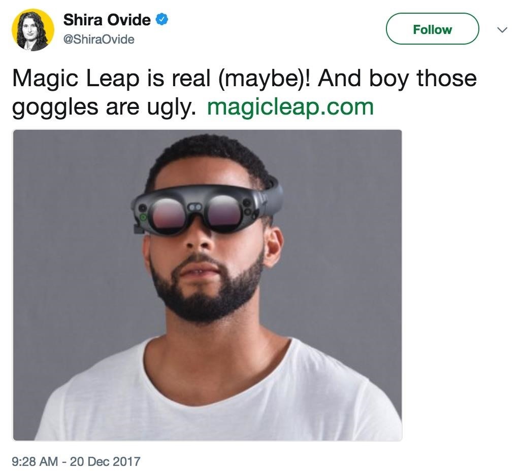 After Years of Being Teased, Here's How the World Is Reacting to the Magic Leap One Reveal