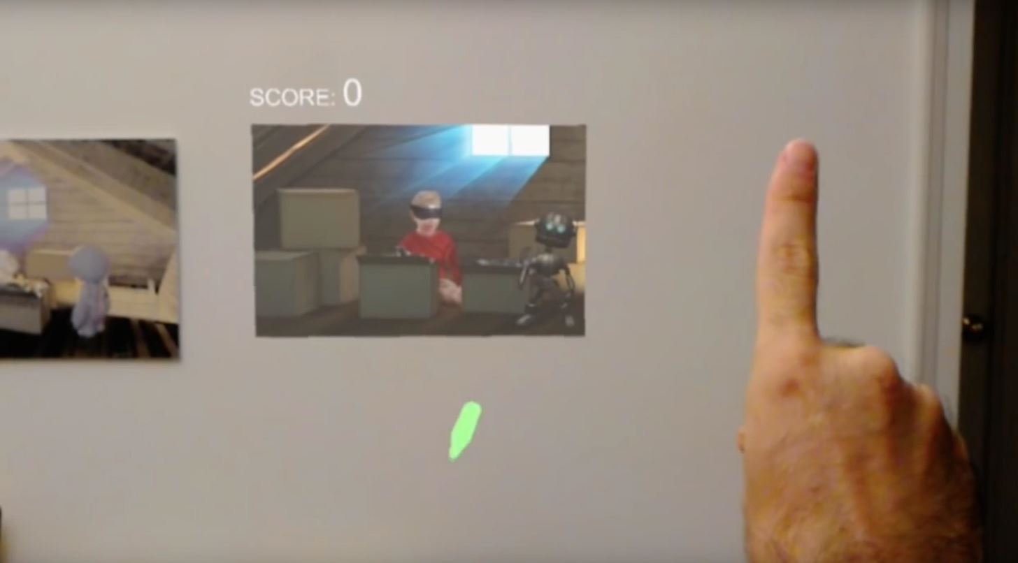 Concept: HoloLens App 'Future Boy' Turns a Painting into an Interactive 3D Game