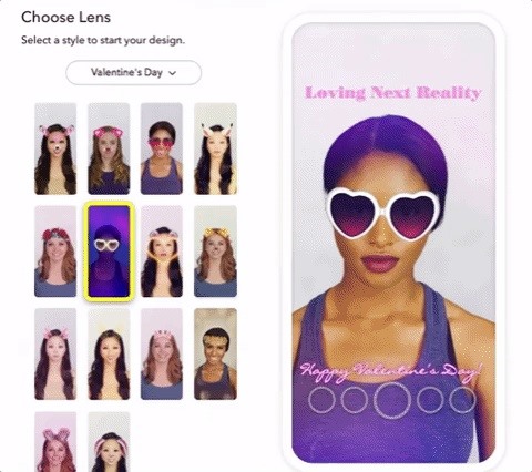 Snapchat Unveils Web-Based Tool for Creating Custom AR Lenses & Filters