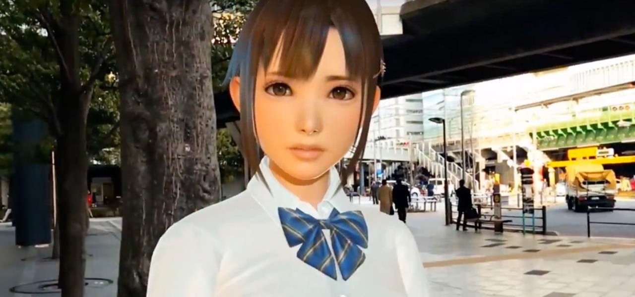 Japan's VR Girlfriend Is Coming to Augmented Reality to Creep Us Out in the Real World