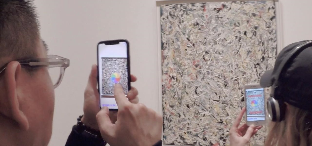 Indie Artists Invade MoMA with Augmented Reality to Reimagine Jackson Pollock's Works
