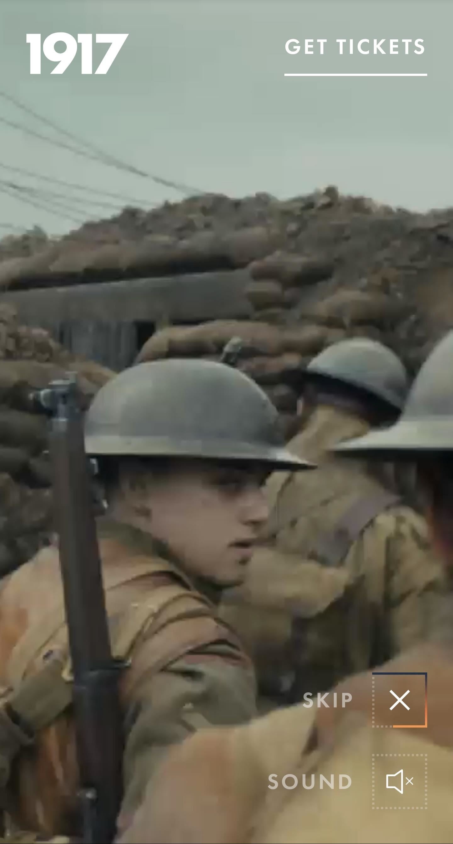 Explore the Grueling Wartime Trenches of Golden Globe Winning Movie '1917' via Web-Based AR Experience