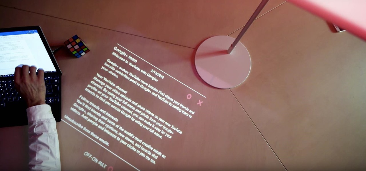 Your Desk Can Be an AR Smart Surface with Lampix