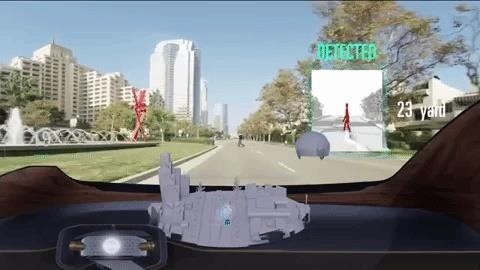 Nissan Augmented Reality Concept Assists Drivers in Detecting Unseen Obstacles