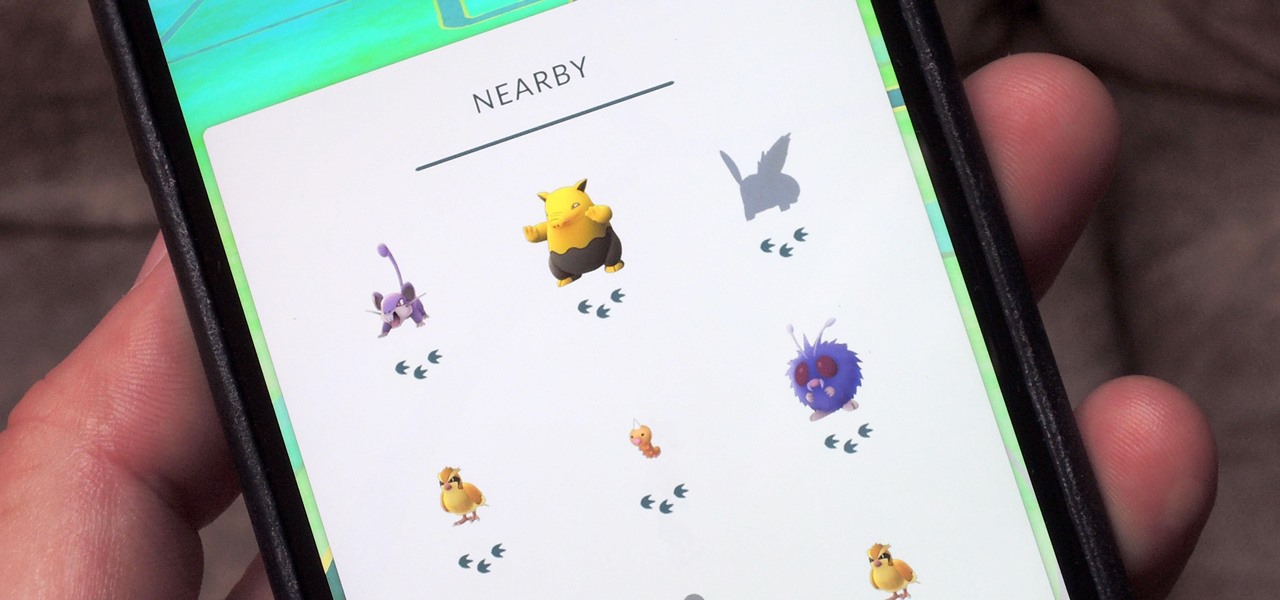 Pokémon GO's Nearby Menu Is Lying to You—Here's Why All the Pokémon Have 3 Footprints