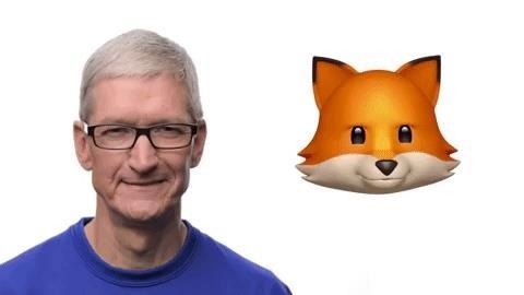Apple AR: Tim Cook Makes Rare Animoji Appearance, Pushes AR Amid Slow iPhone X Sales Reports