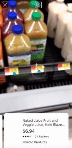 Walmart Turns Its iPhone App's Barcode Scanner into an Augmented Reality Price Comparison Tool