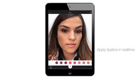 Coty's Magic Mirror Detects Makeup Products & Then Applies Them to Your Face in Augmented Reality