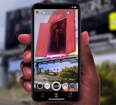 Snapchat Doubles Down on AR Billboards to Promote Snap Originals Series