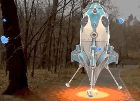 Hands-On: Launching Space Rockets in New York's Central Park via Magic Leap's Boosters App