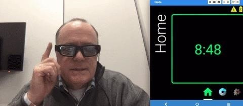 Vuzix Exec 'Sneaks' Demo of Futuristic Blade Smartglasses onto the Web
