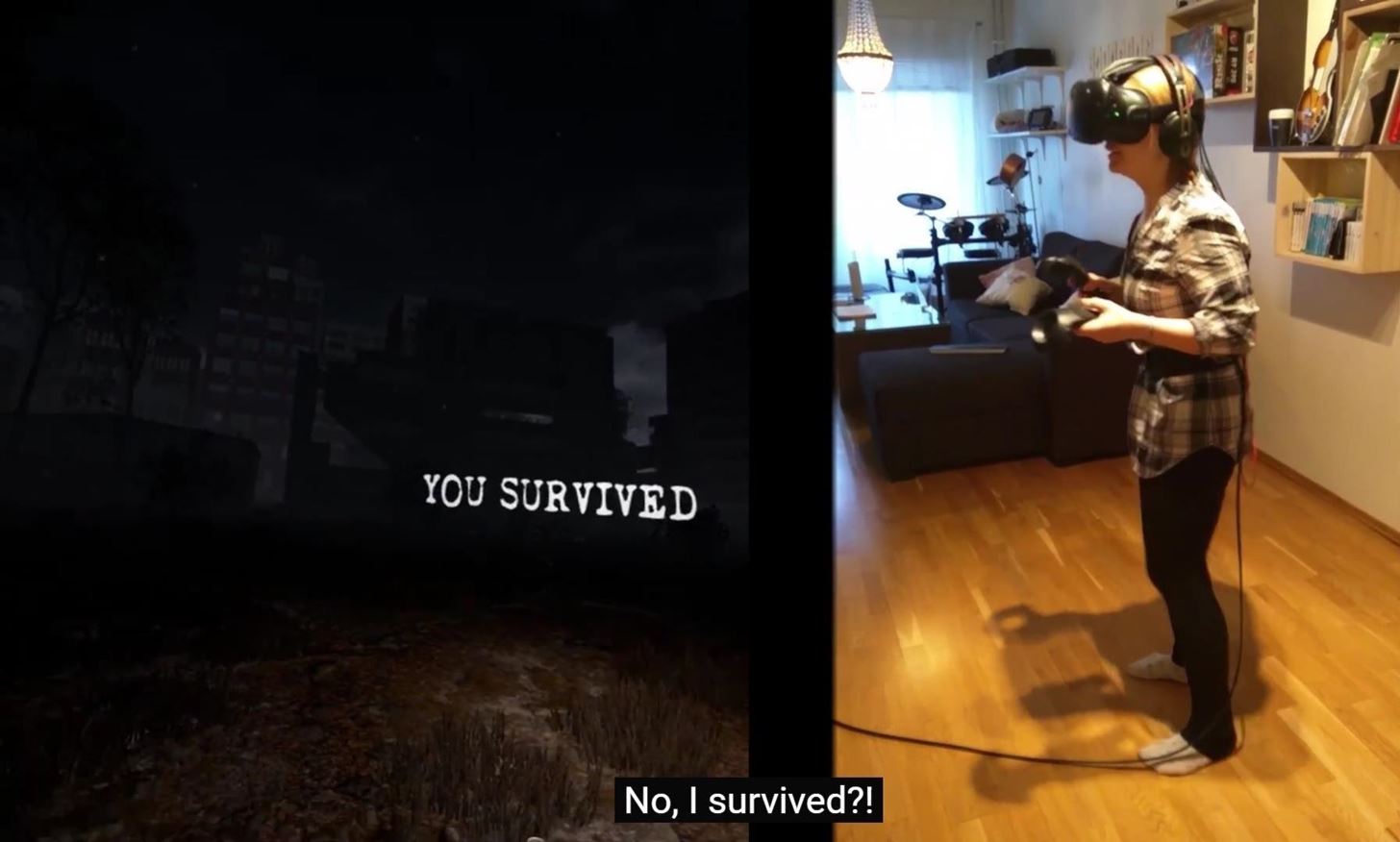 Watch This Woman Freak the Hell Out in Horror VR