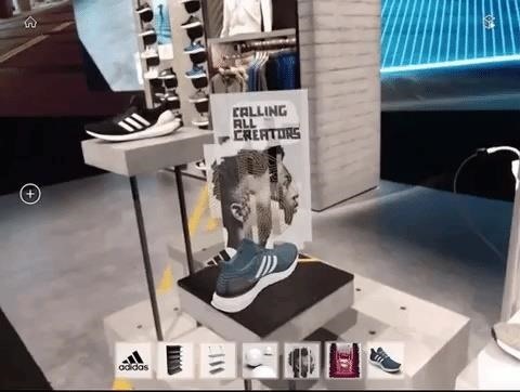 Adobe Recruits Adidas to Create AR Retail Store Experience via Project Aero