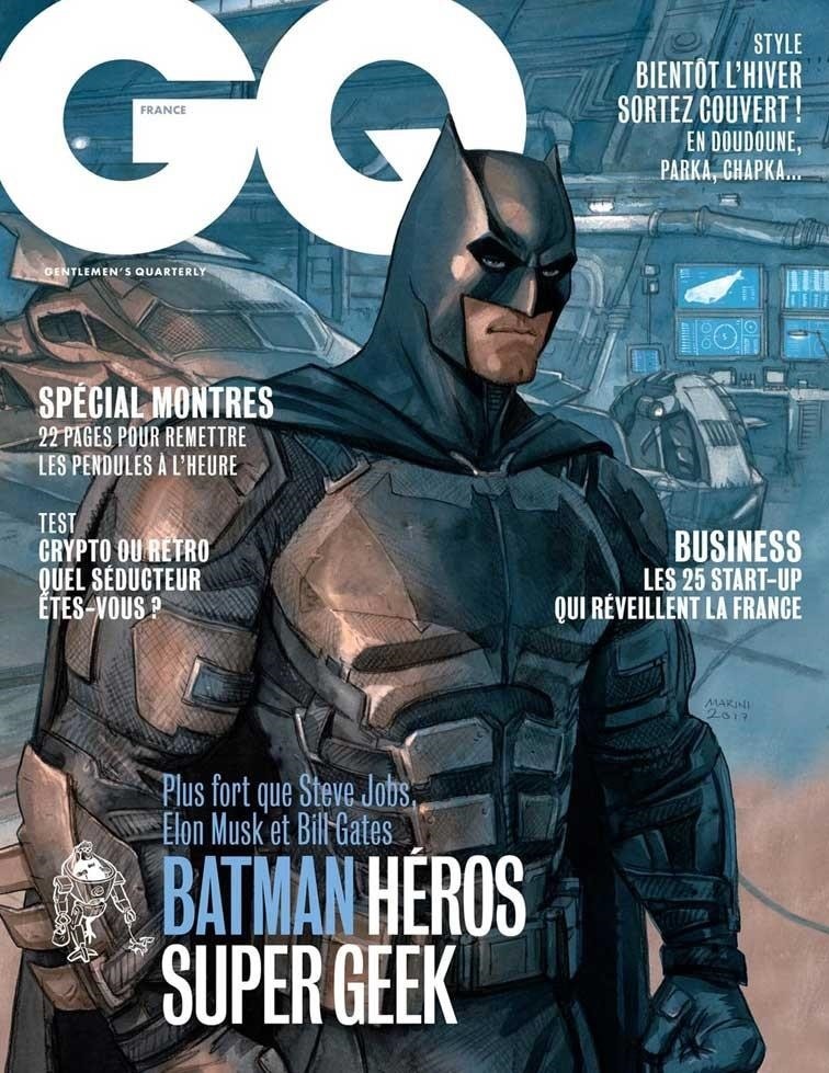 GQ's Batman Cover Uses AR to Pull You into the World of Justice League