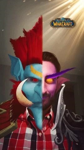 Blizzard Transforms Snapchat with World of Warcraft 15th Anniversary AR Lenses