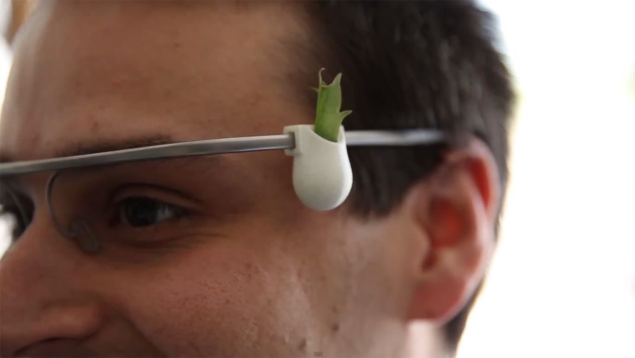 Practical & Silly: 3D Printed Accessories for Google Glass