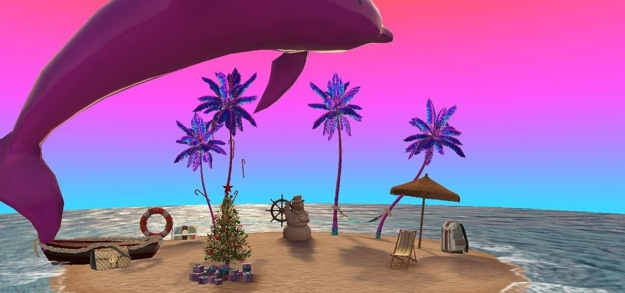 Snapchat Transports Gucci Fans to Trippy Tropical Island for Holiday Promotion