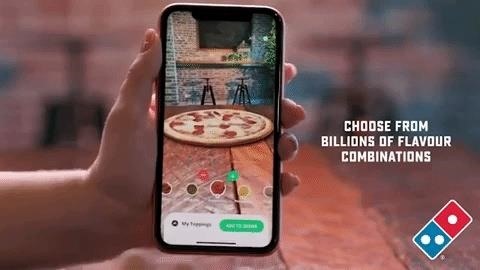 Domino's Australia Serves Up Virtual Previews of Your Pizza Order in Augmented Reality