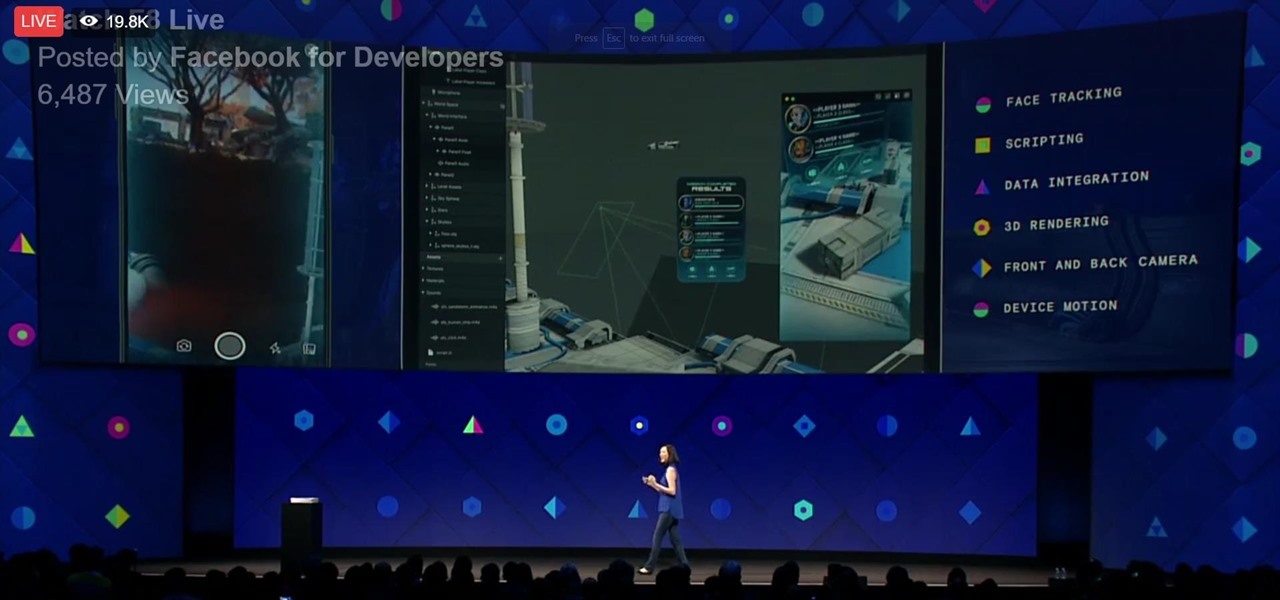 Facebook Introduces AR Platform at F8