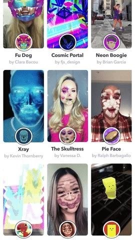 Snapchat's Lens Explorer Guides You Through a Land of Augmented Reality Creations