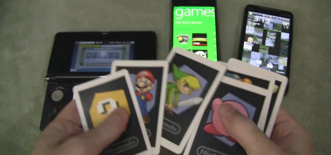 Play Augmented Reality Games on Your Nintendo 3DS with Android & WP7 Phones