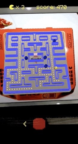 Pizza Hut Delivery Now Comes with Slice of '80s Gaming via Pac-Man in AR