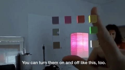 Video: AfterNow Makes Smart Home Lighting Change Colors with the HoloLens