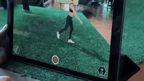 Amazon Pushes Athletic Wear in Augmented Reality with Mo-Capped Fitness Models