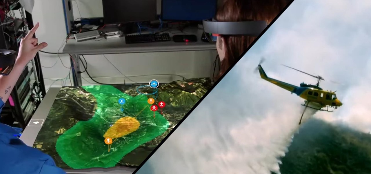 Boeing Is Fighting Wildfires with the Microsoft HoloLens & Large Drones