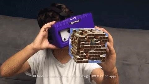 Merge VR's Holo Cube—An Augmented Reality Toy That Transforms into Interactive Holograms