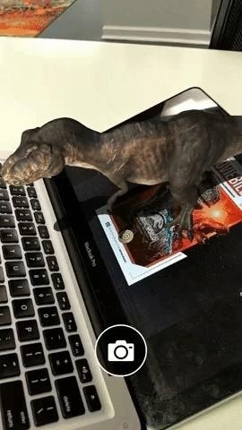 Moviebill Captures the Dinosaurs of 'Jurassic World: Fallen Kingdom' in Augmented Reality