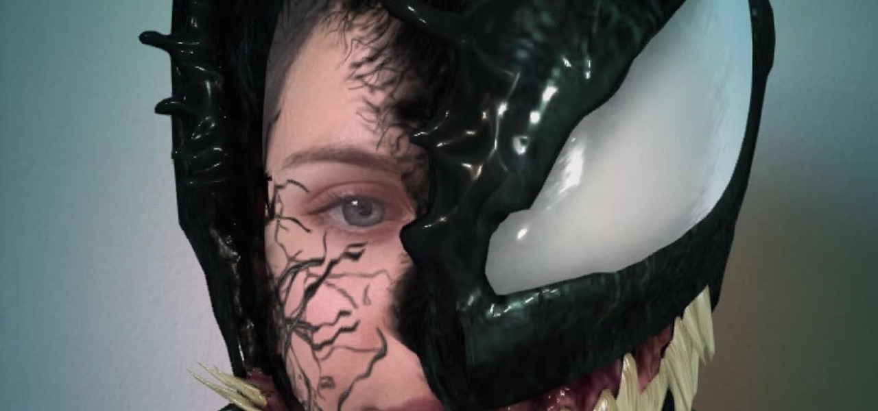 Snapchat & Facebook AR Experiences Let You Unleash Your Inner Anti-Hero & Become Marvel's Venom