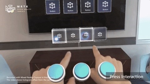 The Magic of Microsoft's HoloLens 2 Hand Interaction on Display in Mixed Reality Toolkit v2 Demo Video