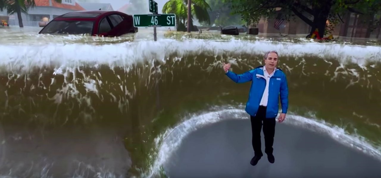The Weather Channel Uses Broadcast AR to Warn Residents in the Path of Hurricane Florence