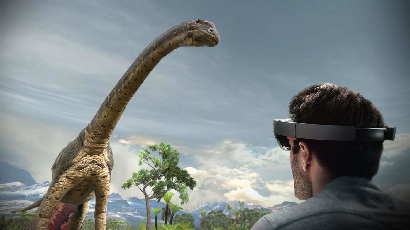 'Land of Dinosaurs' HoloLens App Brings Jurassic Park to Life with Holograms