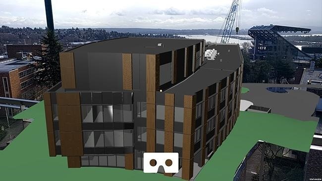 University of Washington Students Preview New Computer Science Building in Augmented Reality