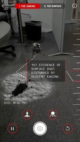 These Apollo 11 Augmented Reality Experiences from Google, USA Today, Time, & Smithsonian Will Fly You to the Moon