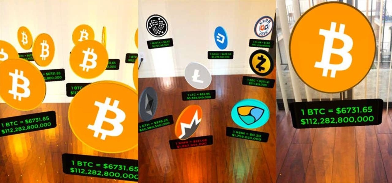 Now You Can Track the Bitcoin Mania Bubble in Augmented Reality