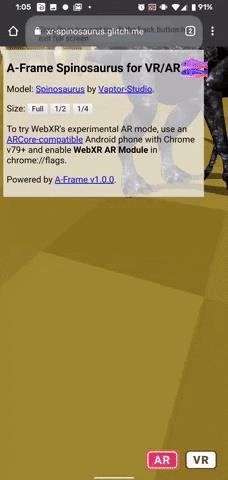 Android Chrome Browsers Get More WebXR Support via Open Source Platform A-Frame & ARCore