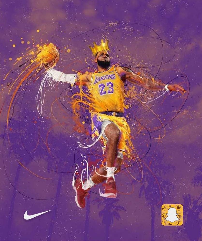 Snapchat Scores Viral Hit with Nike Augmented Reality Experience Starring Lebron James