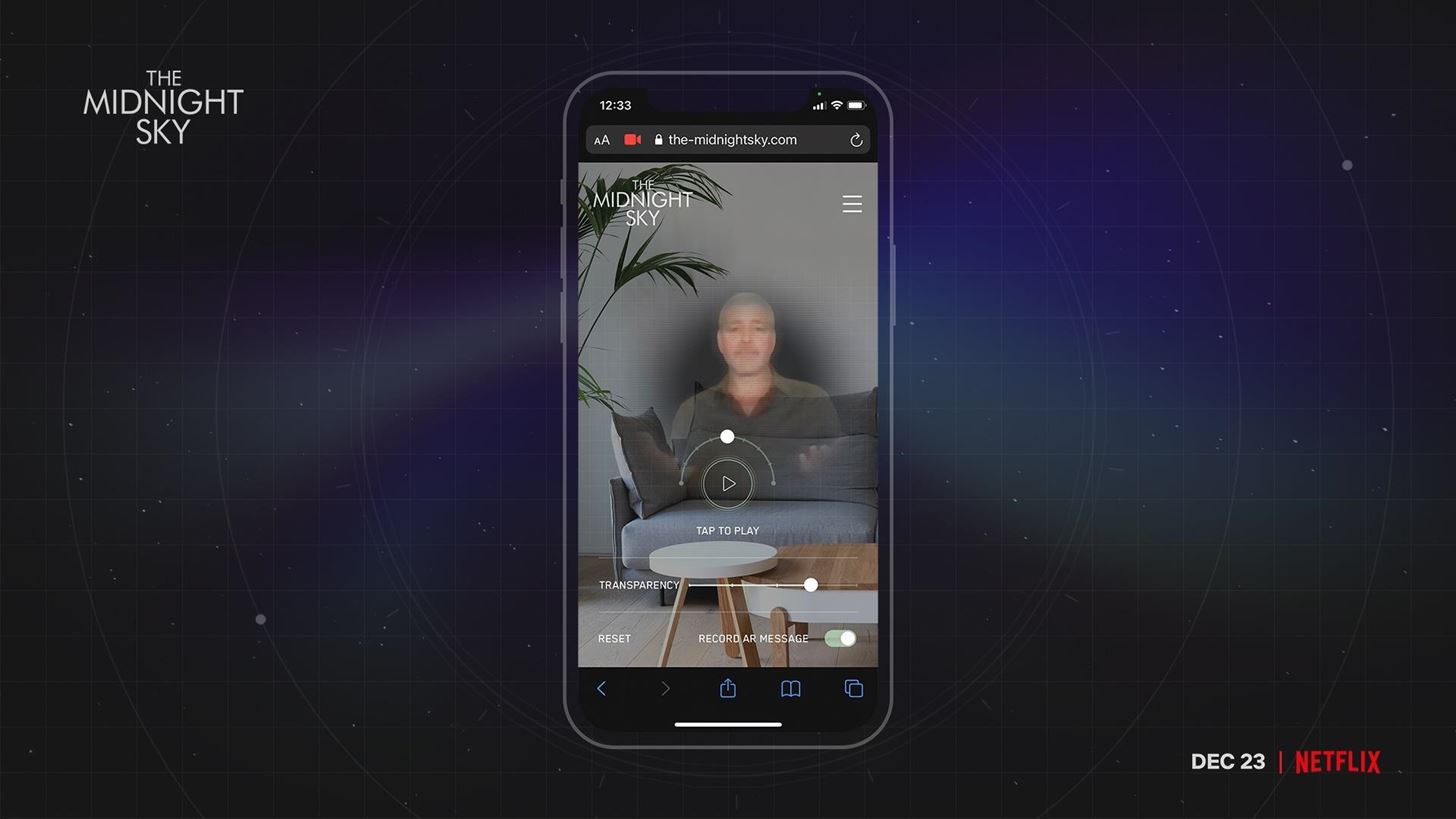 8th Wall Powers Netflix AR Experience for George Clooney Film 'The Midnight Sky'