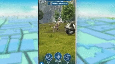 Jurassic World Alive Game Update Lets Dinosaurs Eat Goats & Destroy Vehicles in Augmented Reality