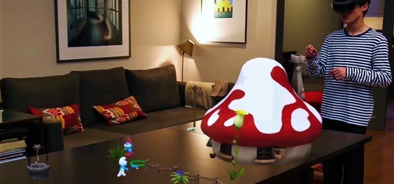 Sony's Smurfs Movie to Provide Mixed Reality Experience for Kids on the HoloLens