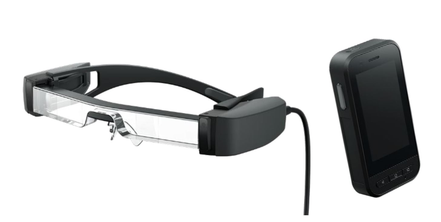 Epson Boosts Display Specs, Adds Optional Android Controller in Moverio BT-40 Series Smartglasses