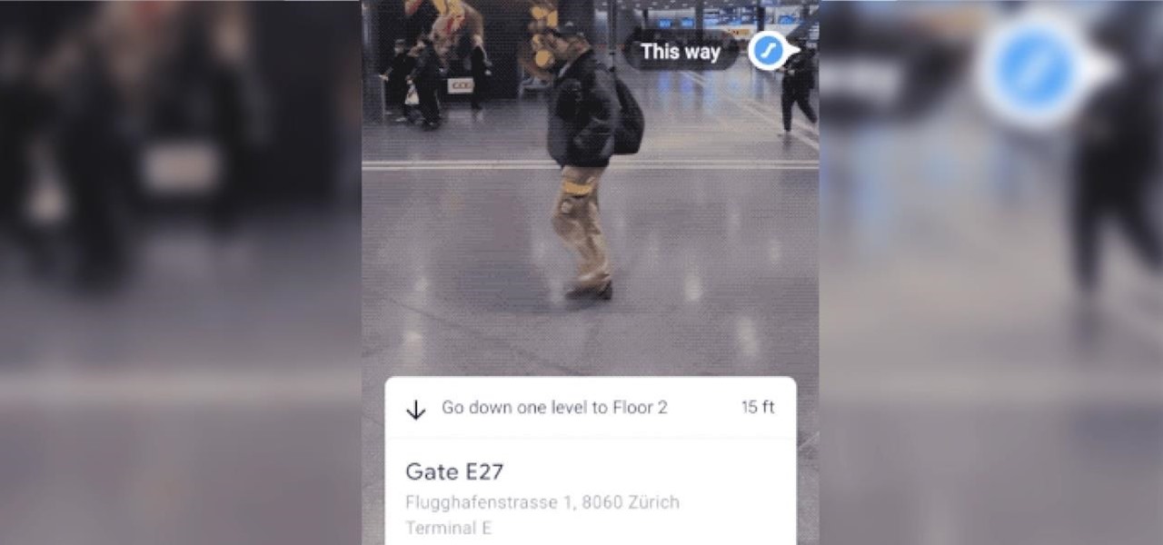 Google Maps Expands Live View AR Navigation Capabilities to Airports & Shopping Malls