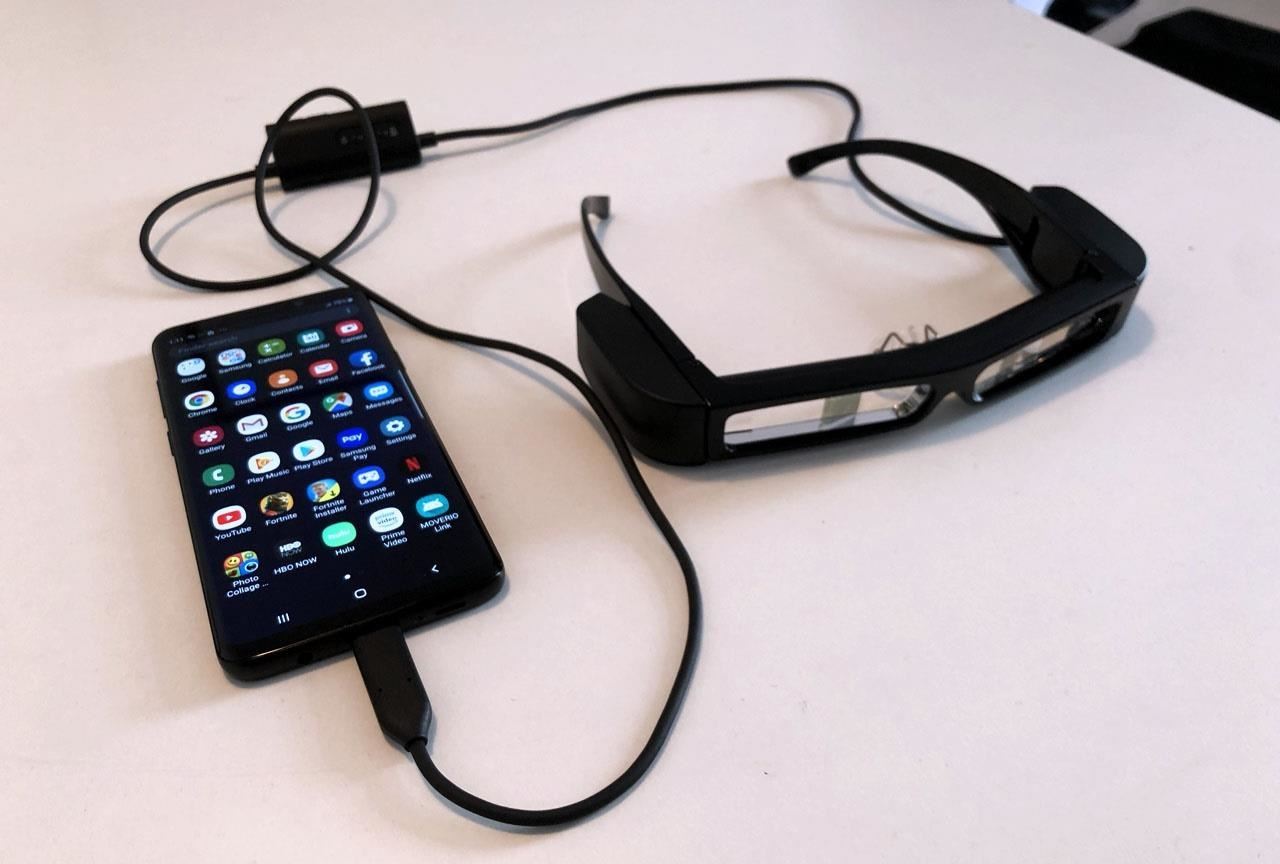 Hands-On: Epson Joins the Move to Android Smartphones with Moverio BT-30C Smart Glasses